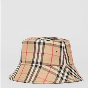 Vintage Check Technical Cotton Bucket Hat‼️‼️ NWT‼️‼️‼️‼️ AUTHENTIC‼️